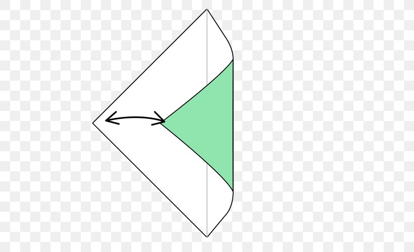 Triangle Point Green Product Design, PNG, 500x500px, Triangle, Area, Diagram, Green, Leaf Download Free