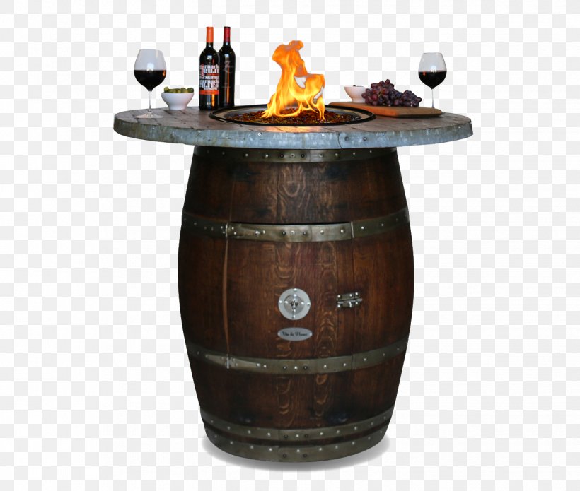Table Fire Pit Wine Barrel, PNG, 1444x1225px, Table, Barrel, Fire, Fire Glass, Fire Pit Download Free