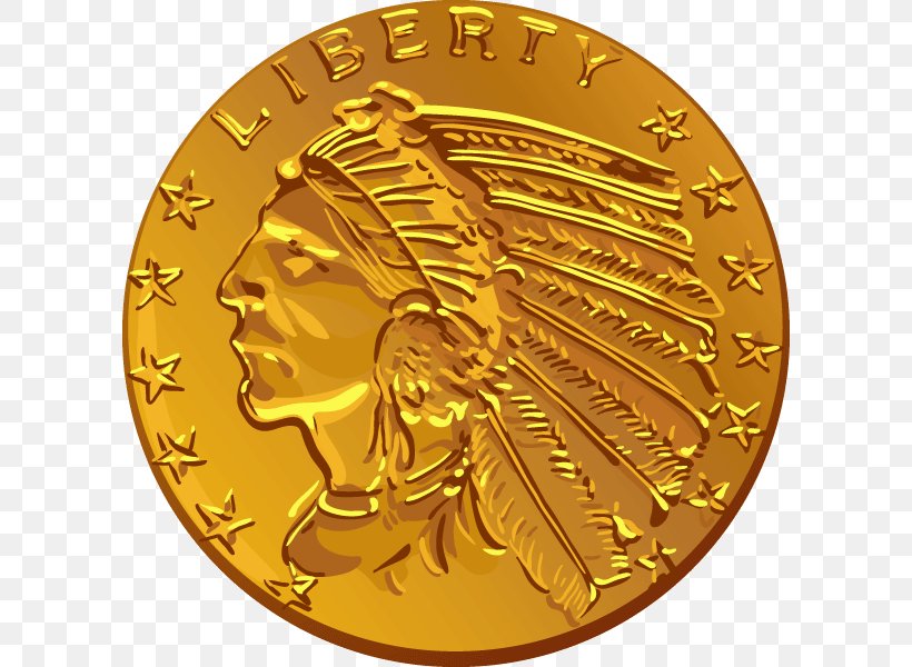 Gold Coin Gold Coin Dollar Coin United States Dollar, PNG, 600x600px, Coin, Currency, Dollar Coin, Gold, Gold Coin Download Free