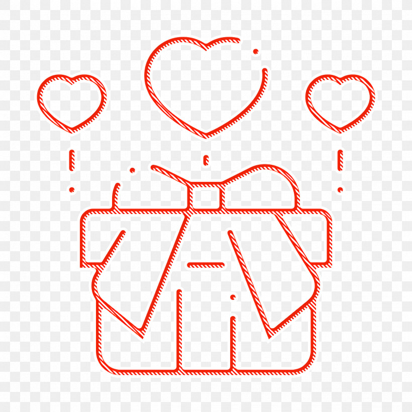 Love Icon Gift Icon, PNG, 1228x1228px, Love Icon, Gift Icon, Heart, Line, Line Art Download Free