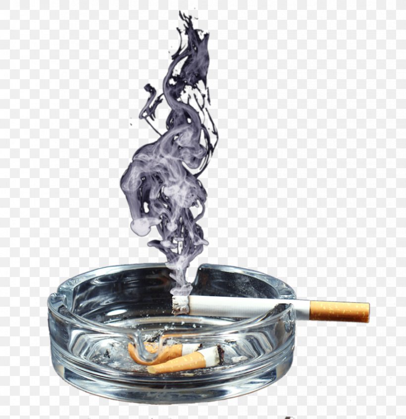 Ashtray Cigarette Tobacco Smoking, PNG, 879x908px, Watercolor, Cartoon, Flower, Frame, Heart Download Free