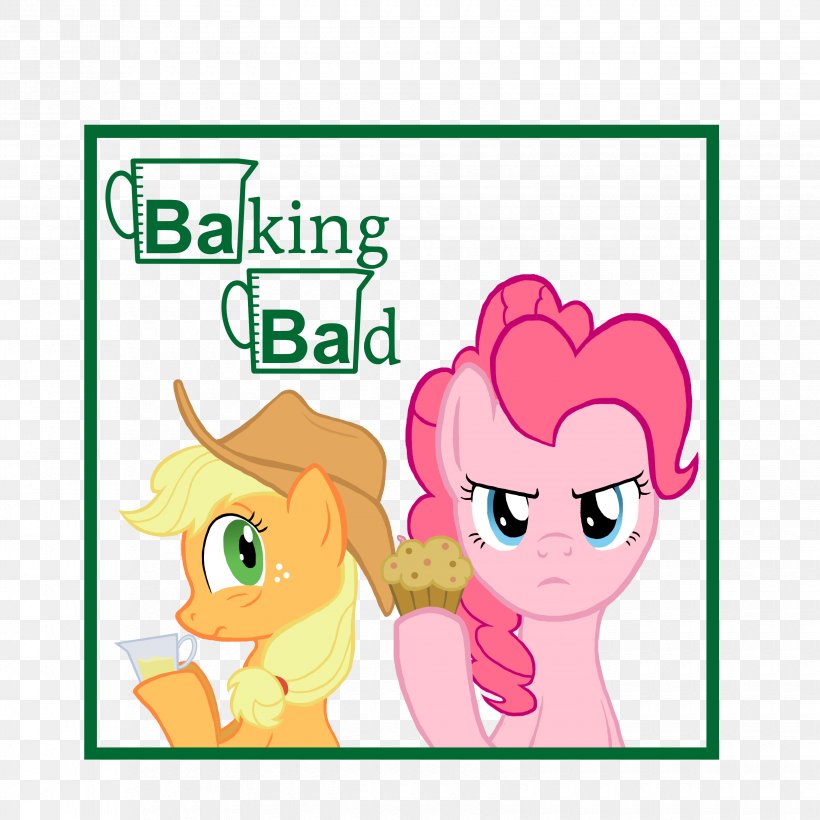 Baking Bad Applebuck Season Clip Art Applejack, PNG, 3300x3300px, Watercolor, Cartoon, Flower, Frame, Heart Download Free