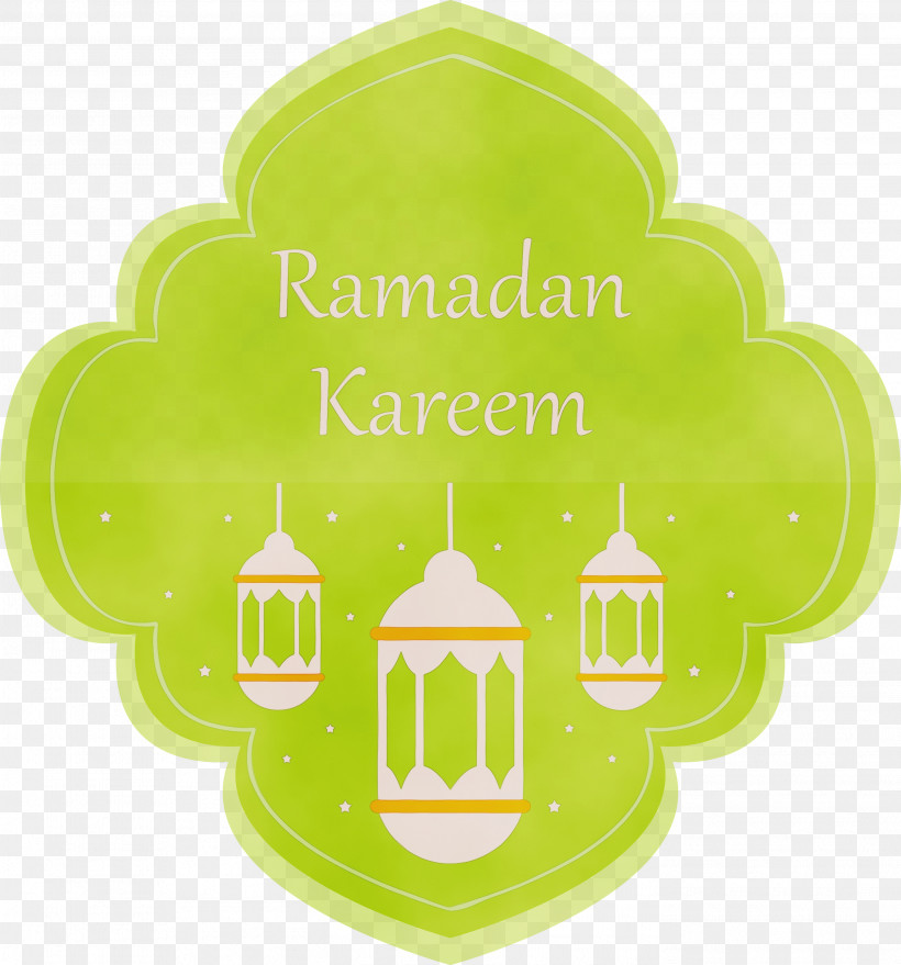 Green Font Fruit Meter, PNG, 2796x3000px, Ramadan Kareem, Fruit, Green, Meter, Paint Download Free