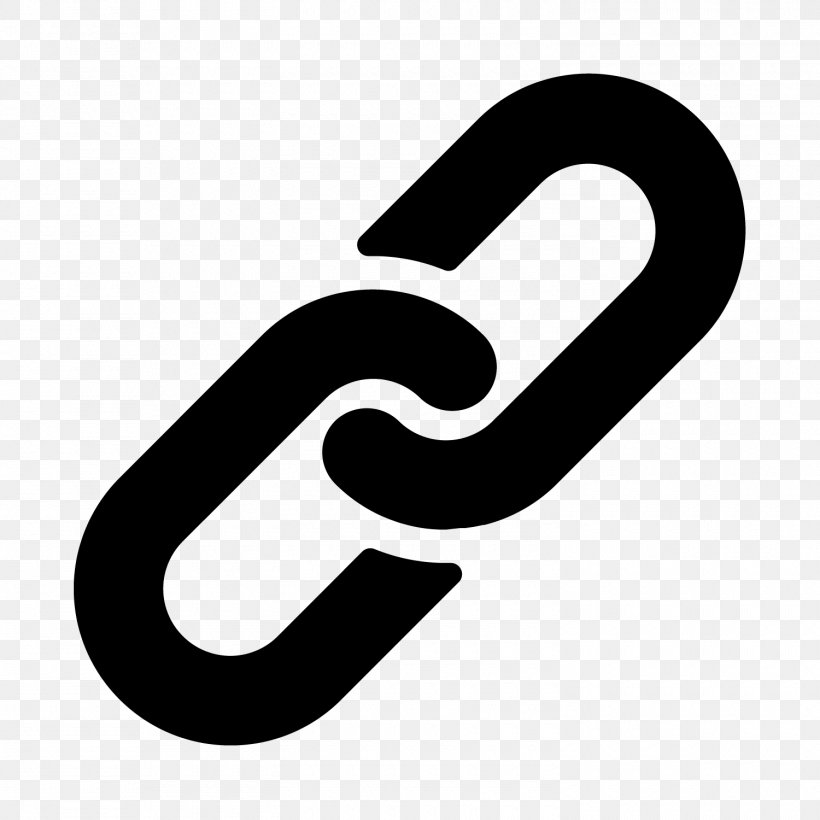 Hyperlink Symbol, PNG, 1500x1500px, Hyperlink, Area, Black And White, Brand, Computer Network Download Free