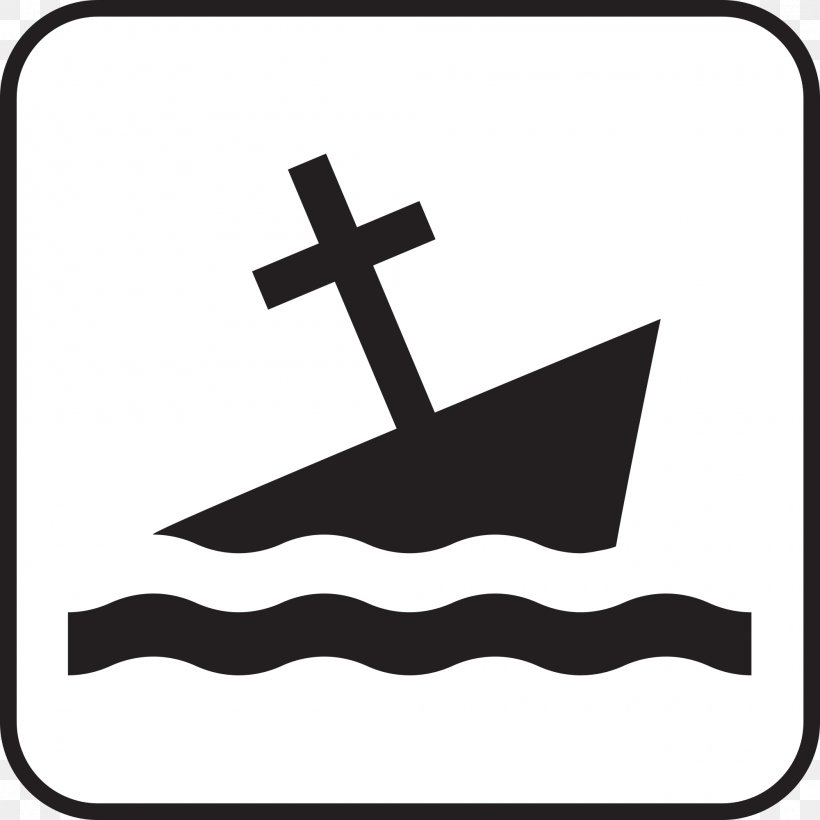 Shipwreck Symbol Clip Art, PNG, 2000x2000px, Shipwreck, Black And White, Diagram, Icon Design, Map Download Free
