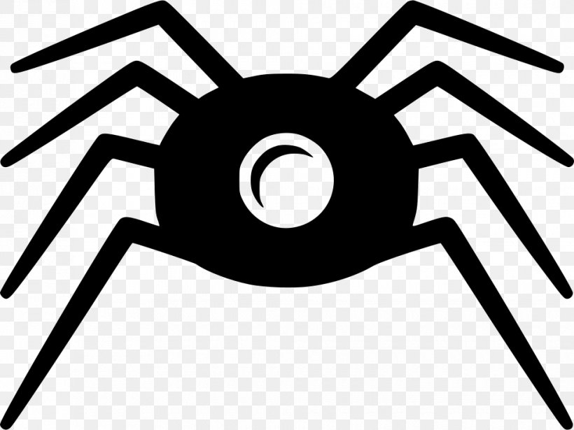 Spider Web Crawler, PNG, 980x736px, Spider, Antivirus Software, Artwork, Black And White, Information Download Free