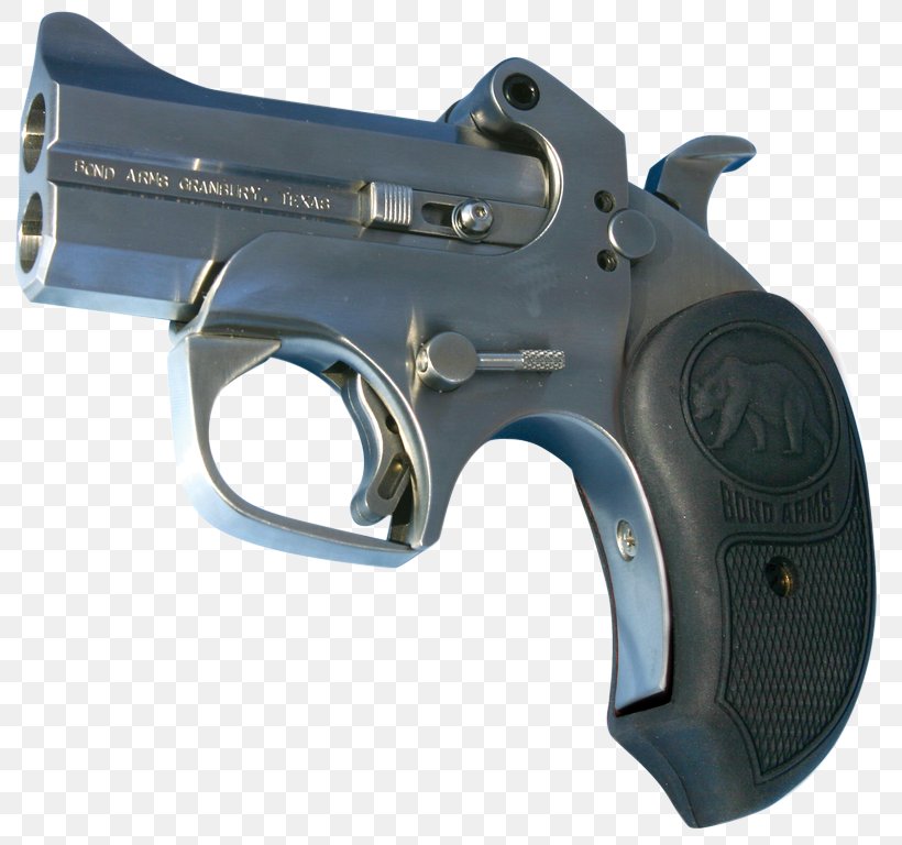 Trigger Gun Barrel Firearm Revolver .22 Winchester Magnum Rimfire, PNG, 801x768px, 22 Winchester Magnum Rimfire, 45 Colt, Trigger, Air Gun, Bond Arms Download Free