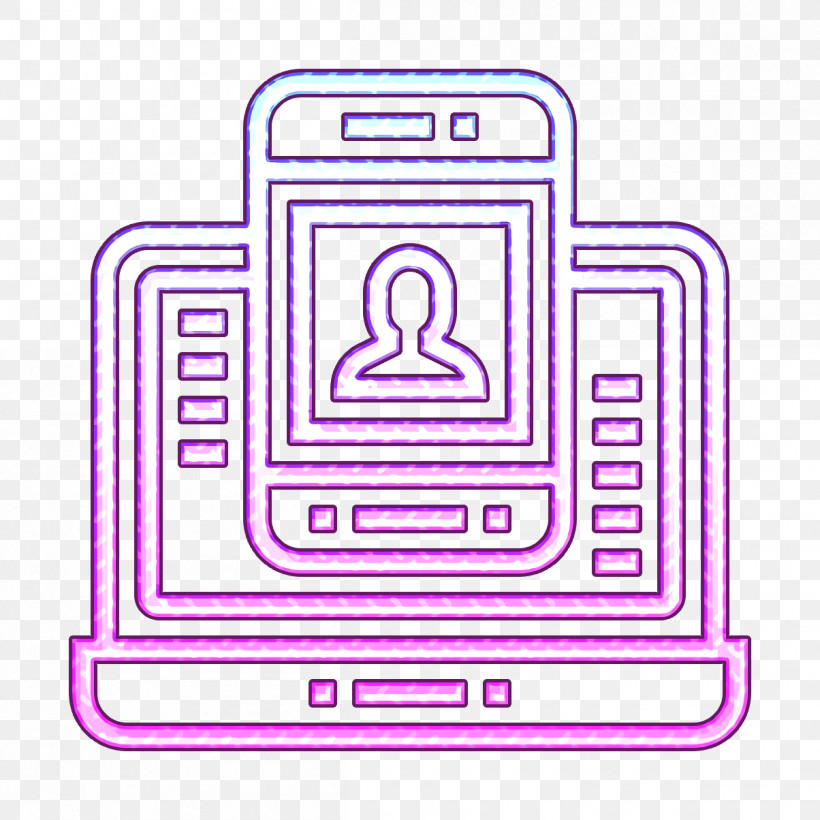 Digital Banking Icon Contact Icon Contact Information Icon, PNG, 1204x1204px, Digital Banking Icon, Contact Icon, Contact Information Icon, Line, Magenta Download Free