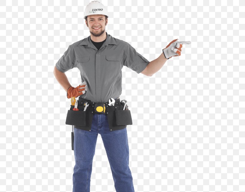 Electrician Electricity Electrical Engineering Electrical Wires & Cable Electrical Contractor, PNG, 463x643px, Electrician, Architectural Engineering, Blue Collar Worker, Climbing Harness, Distribution Board Download Free