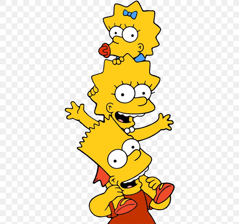 Lisa Simpson Bart Simpson Homer Simpson Maggie Simpson Marge Simpson, PNG, 388x767px, Lisa Simpson, Area, Art, Barney Gumble, Bart Simpson Download Free