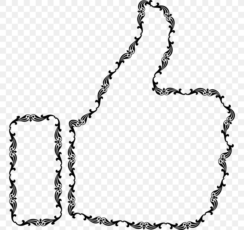 Thumb Signal Clip Art, PNG, 760x772px, Thumb Signal, Area, Art, Black And White, Body Jewelry Download Free
