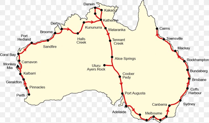 Uluru Road Map Kakadu National Park Cairns, PNG, 979x576px, Uluru, Alice Springs, Area, Australia, Cairns Download Free
