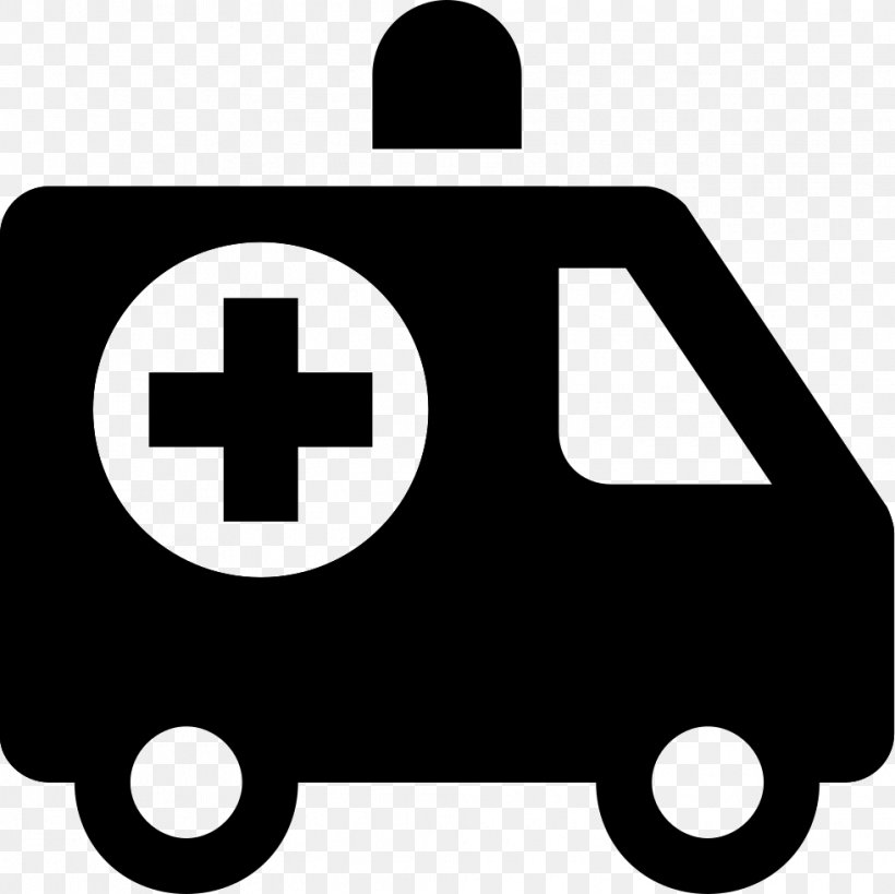 Ambulance, PNG, 981x980px, Ambulance, Area, Black, Black And White, Brand Download Free