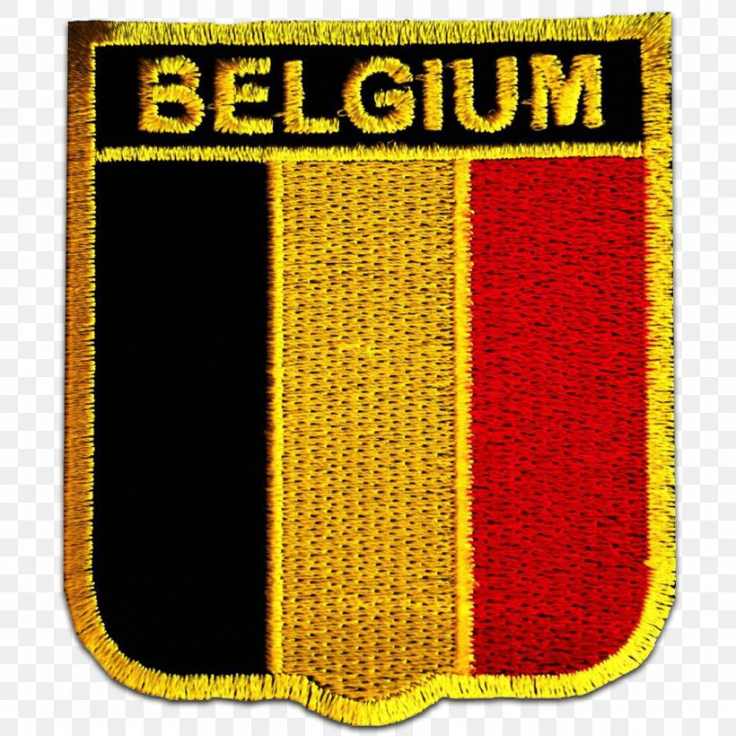 Flag Of Belgium Embroidered Patch Iron-on, PNG, 1100x1100px, Belgium, Applique, Area, Brand, Clothing Download Free