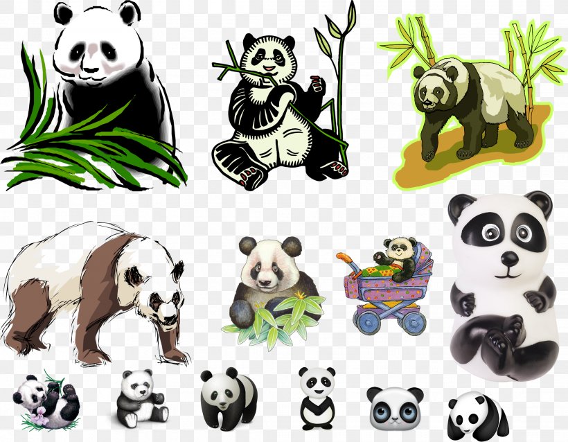 Giant Panda Bear Clip Art, PNG, 2224x1732px, Giant Panda, Animal Figure, Bear, Carnivora, Carnivoran Download Free