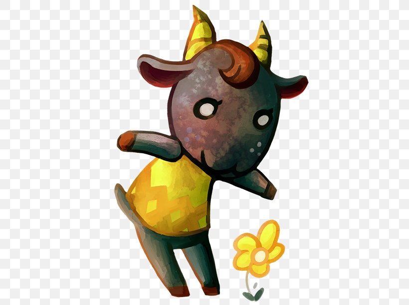 Animal Crossing: New Leaf Nintendo DS Goat Video Game, PNG, 477x613px, Animal Crossing New Leaf, Animal, Animal Crossing, Art, Atelier 801 Download Free
