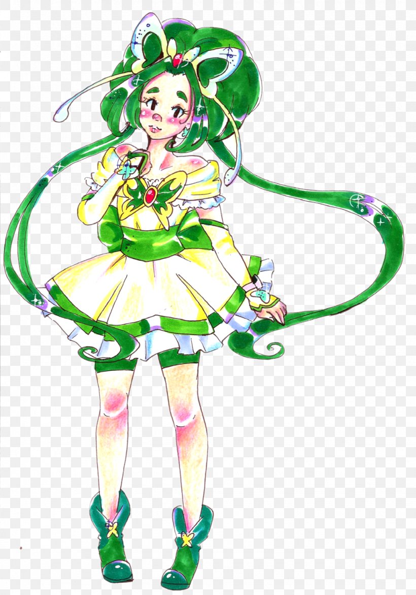 Drawing DeviantArt Pretty Cure Poseidon, PNG, 1024x1463px, Drawing, Art, Clothing, Costume, Costume Design Download Free