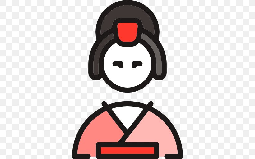 Japan Geisha Download Icon, PNG, 512x512px, Japan, Geisha, Scalable Vector Graphics, Share Icon, Smile Download Free