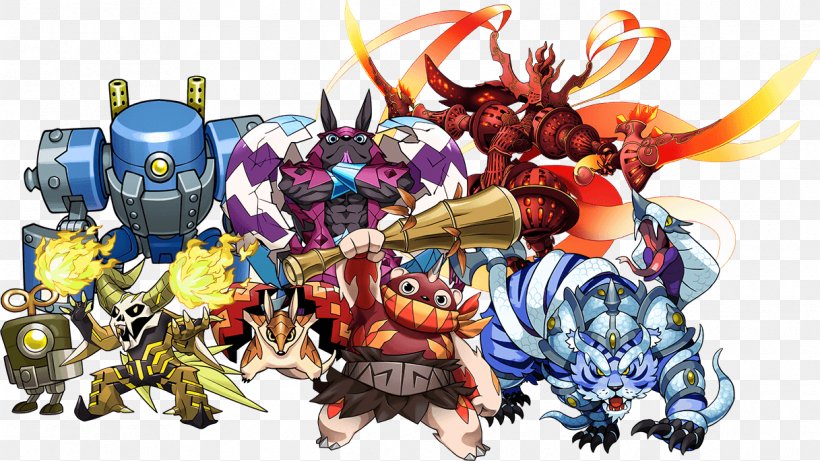 Puzzle & Dragon Cross Nintendo 3DS Puzzle & Dragons Game, PNG, 1217x685px, Puzzle Dragon Cross, Action Figure, Computer, Computer Software, Dragon Download Free