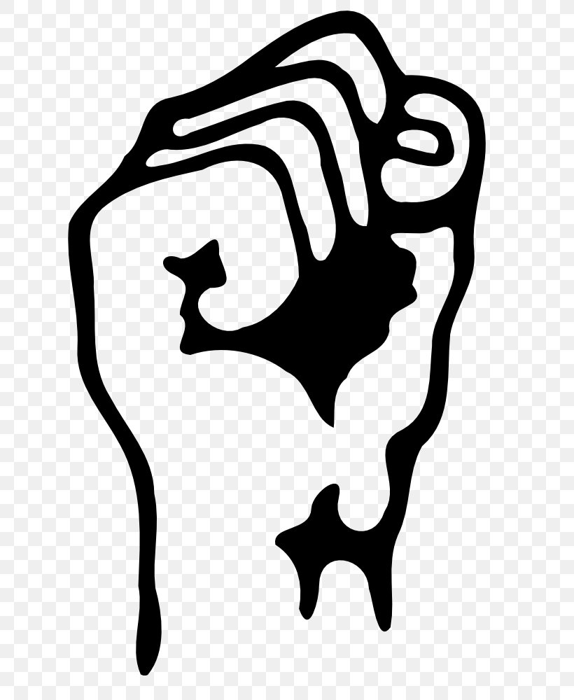 Raised Fist Power Clip Art, PNG, 707x1000px, Fist, Black And White, Finger, Fist Pump, Free Content Download Free