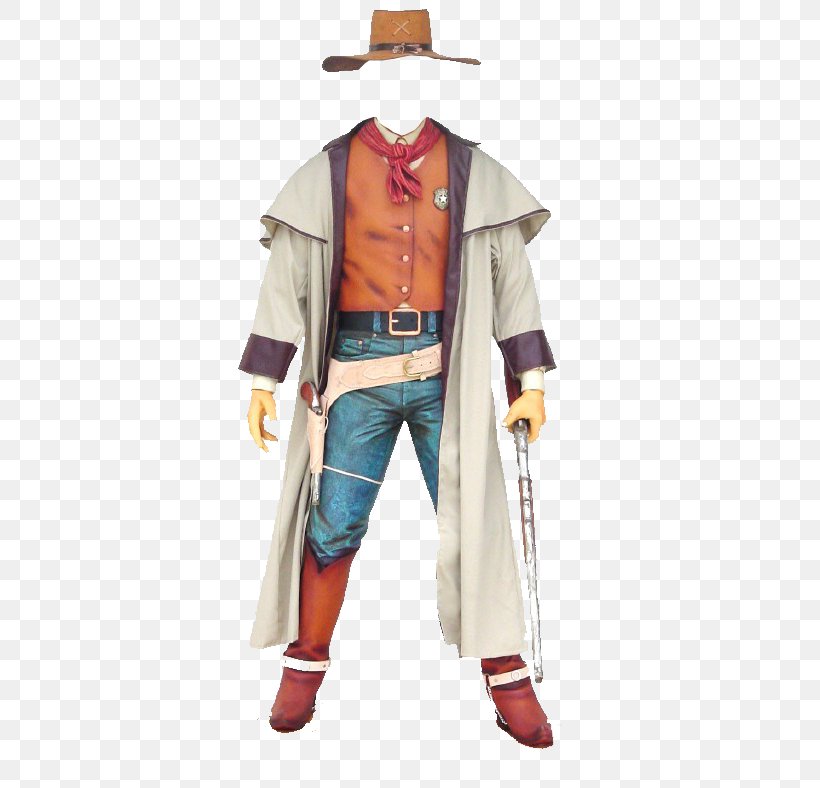 American Frontier Cowboy Bounty Hunter Western, PNG, 395x788px, American Frontier, Bounty, Bounty Hunter, Cigar Store Indian, Costume Download Free