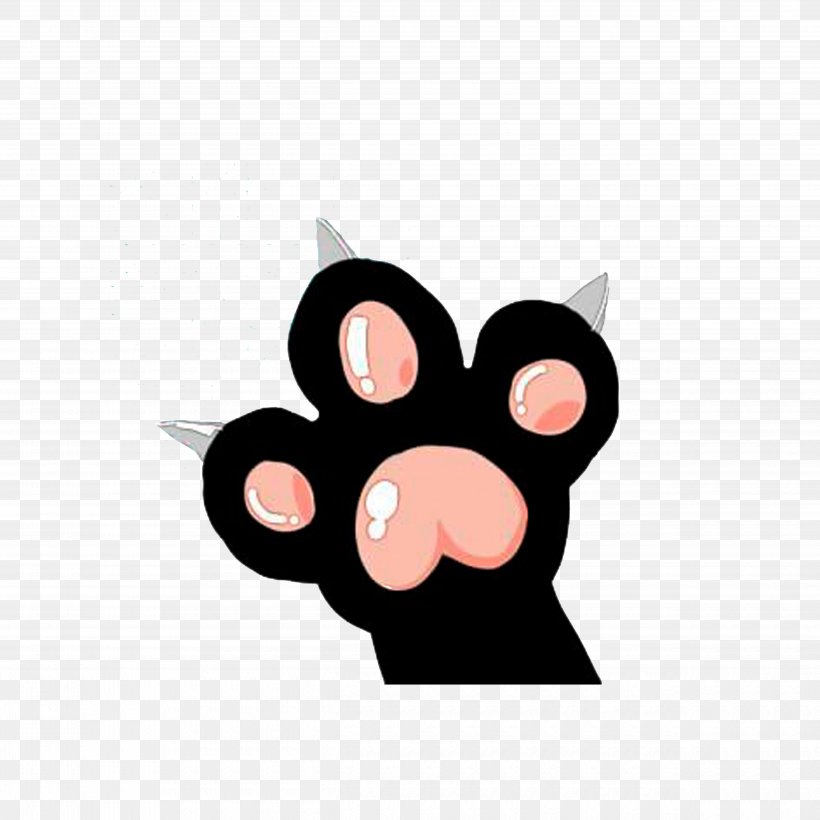 Cat Paw Domestic Pig Claw, PNG, 5000x5000px, Cat, Cartoon, Cat Claw, Claw, Domestic Pig Download Free