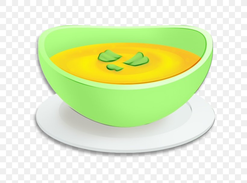 Green Food Yellow Dish Bowl, PNG, 609x609px, Watercolor, Bowl, Cuisine, Dish, Dishware Download Free