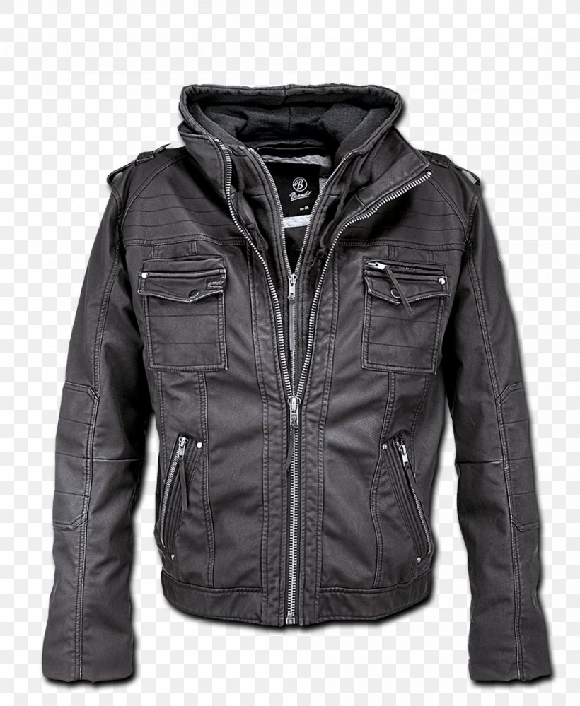 Hoodie Leather Jacket Artificial Leather Coat, PNG, 1000x1219px, Hoodie, Artificial Leather, Black, Blackrock, Clothing Download Free