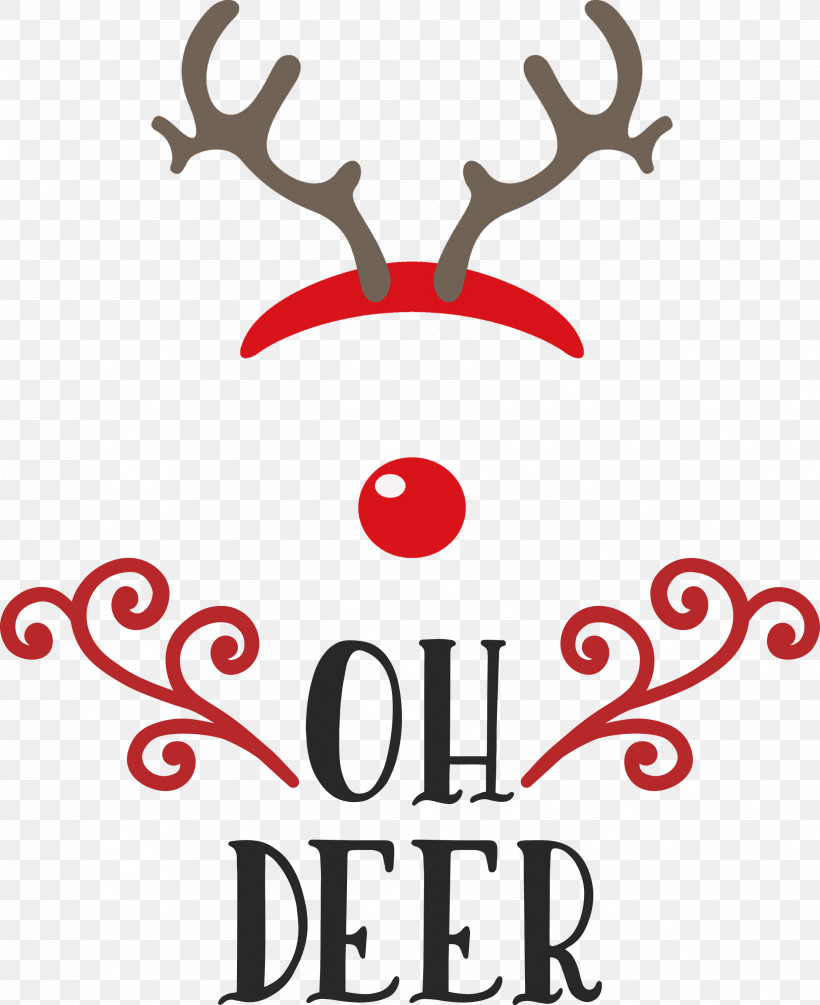 OH Deer Rudolph Christmas, PNG, 2446x3000px, Oh Deer, Animation, Antler, Cartoon, Christmas Download Free