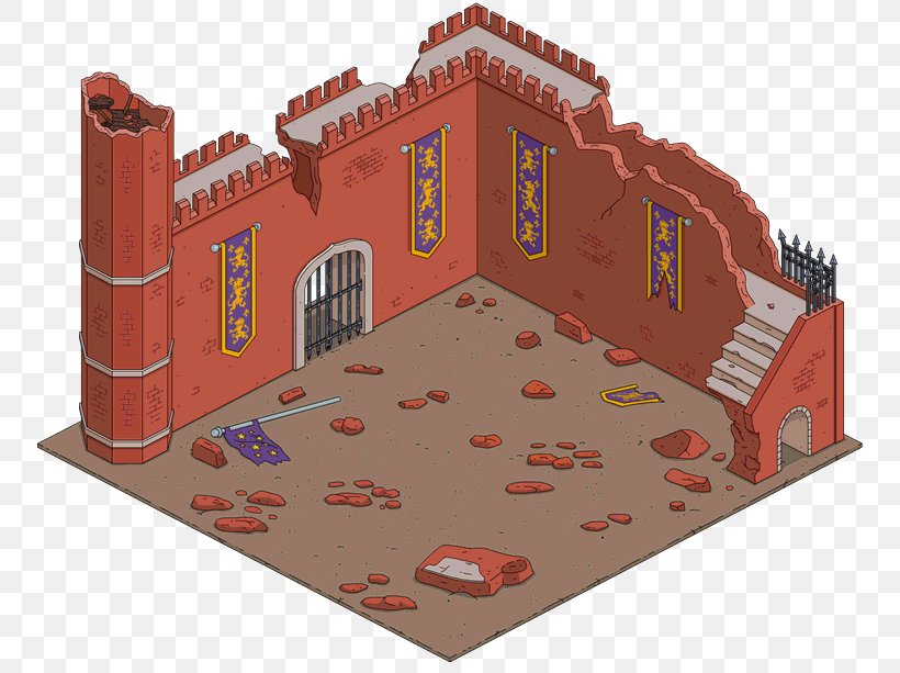The Simpsons: Tapped Out Treehouse Of Horror XXVIII Building Ruins, PNG, 756x613px, Simpsons Tapped Out, Building, Halloween, House, Library Download Free