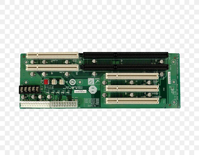 Conventional PCI Backplane Industry Standard Architecture Edge Connector Network Cards & Adapters, PNG, 800x640px, Conventional Pci, Backplane, Circuit Component, Computer, Computer Component Download Free