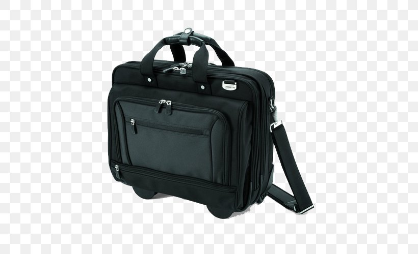 Briefcase Laptop Dell Backpack Suitcase, PNG, 500x500px, Briefcase, Backpack, Bag, Baggage, Black Download Free