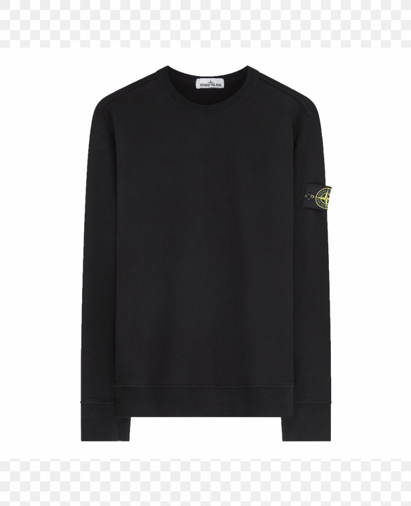 T-shirt Crew Neck Stone Island Sweater Bluza, PNG, 1000x1231px, Tshirt, Black, Bluza, Clothing, Cp Company Download Free