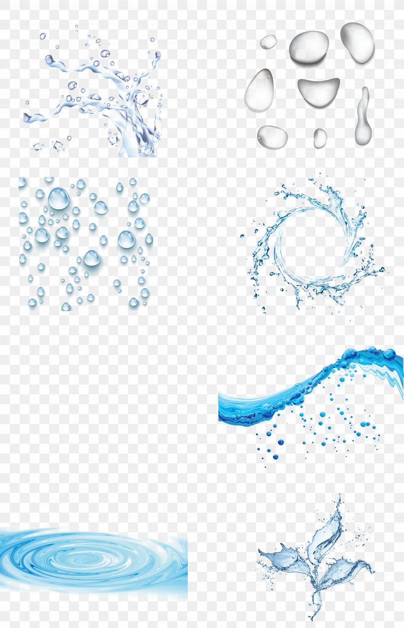 Drop Water, PNG, 3902x6063px, Drop, Area, Artworks, Azure, Blue Download Free