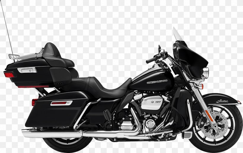 Harley-Davidson Milwaukee-Eight Engine Touring Motorcycle Full Dresser, PNG, 1000x631px, Harleydavidson, Automotive Exhaust, Automotive Exterior, Automotive Tire, Automotive Wheel System Download Free