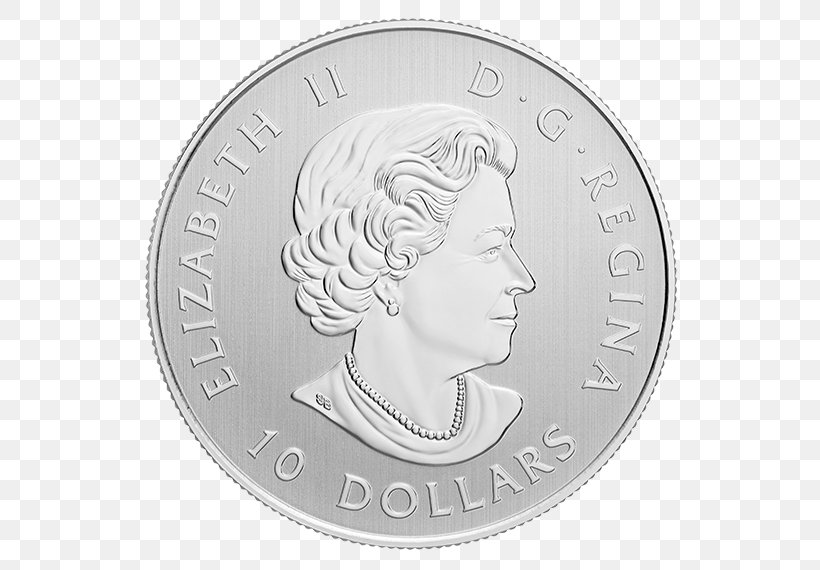 Maple Leaf Silver Coin Royal Canadian Mint, PNG, 570x570px, Maple Leaf, Canada, Coin, Currency, Description Download Free