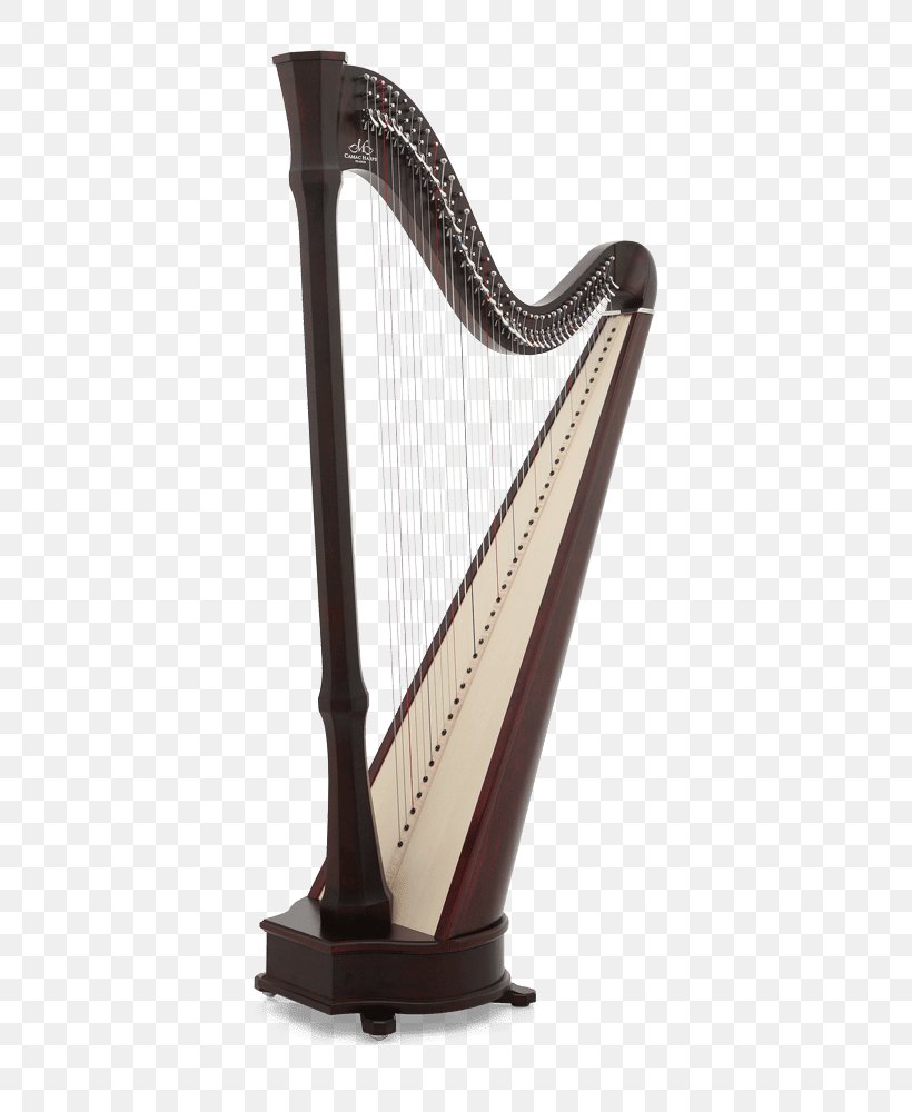 Pedal Harp Celtic Harp Camac Harps, PNG, 500x1000px, Watercolor, Cartoon, Flower, Frame, Heart Download Free
