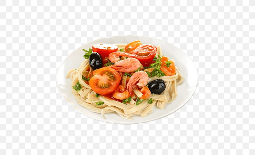 Spaghetti Alla Puttanesca Vegetarian Cuisine Asian Cuisine Capellini Bucatini, PNG, 500x500px, Spaghetti Alla Puttanesca, Asian Cuisine, Bucatini, Capellini, Chinese Food Download Free