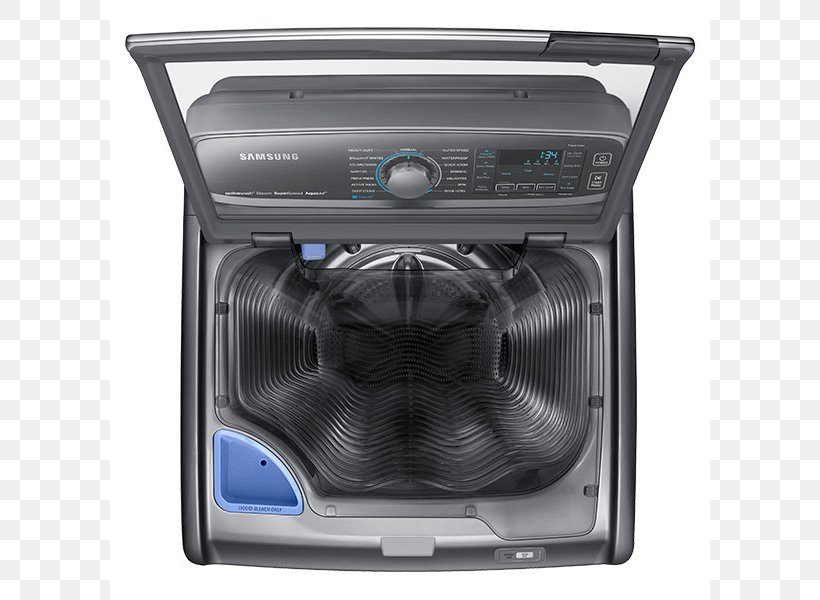 Washing Machines Samsung WA8700 Samsung Activewash WA52J8700 Home Appliance Clothes Dryer, PNG, 800x600px, Washing Machines, Clothes Dryer, Cubic Foot, Electronics, Haier Hwt10mw1 Download Free
