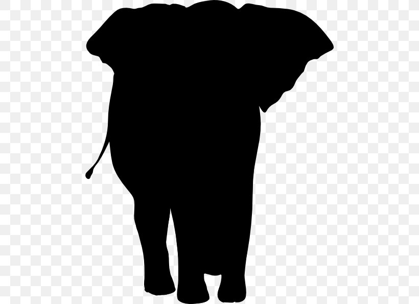 African Elephant Indian Elephant Elephantidae Tusk Clip Art, PNG, 486x595px, African Elephant, Animal, Black, Black And White, Cattle Like Mammal Download Free