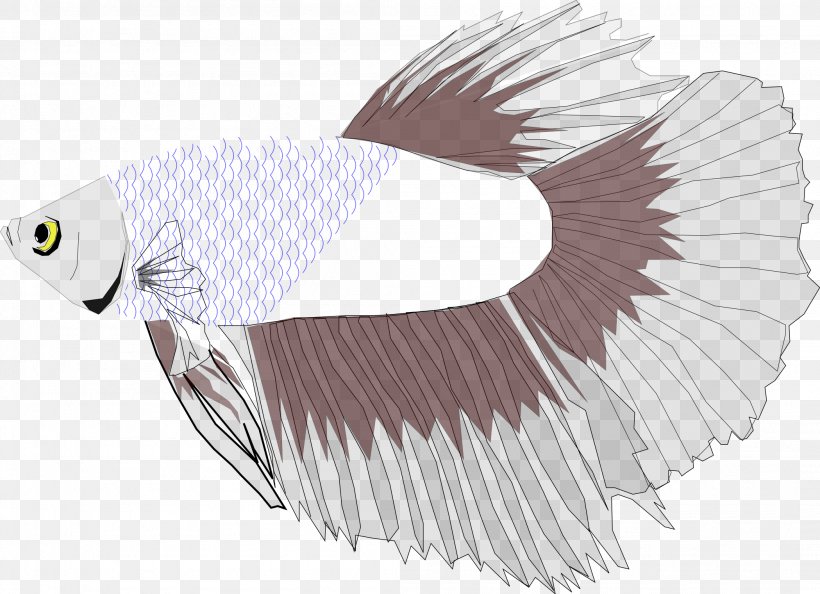 Siamese Fighting Fish Clip Art, PNG, 2099x1521px, Siamese Fighting Fish, Beak, Betta, Bird, Bird Of Prey Download Free