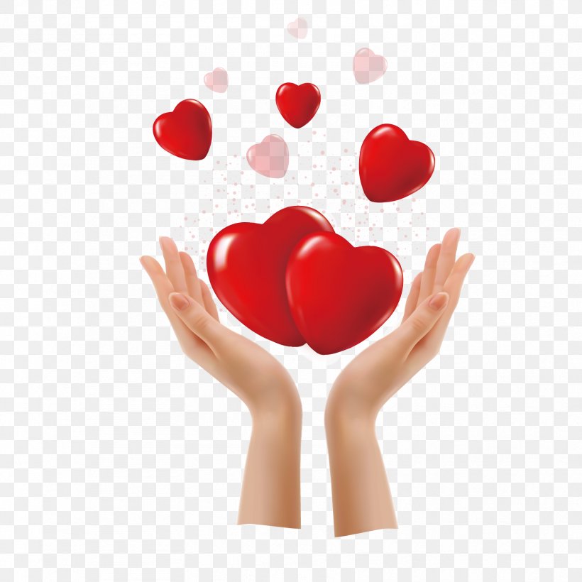 Vector Graphics Image Illustration Graphic Design, PNG, 1708x1708px, Hand, Balloon, Cartoon, Fotosearch, Heart Download Free