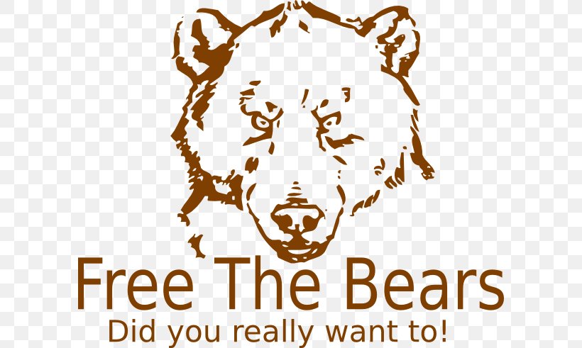American Black Bear Polar Bear Grizzly Bear Clip Art, PNG, 600x491px, American Black Bear, Alaska Peninsula Brown Bear, Area, Bear, Brand Download Free