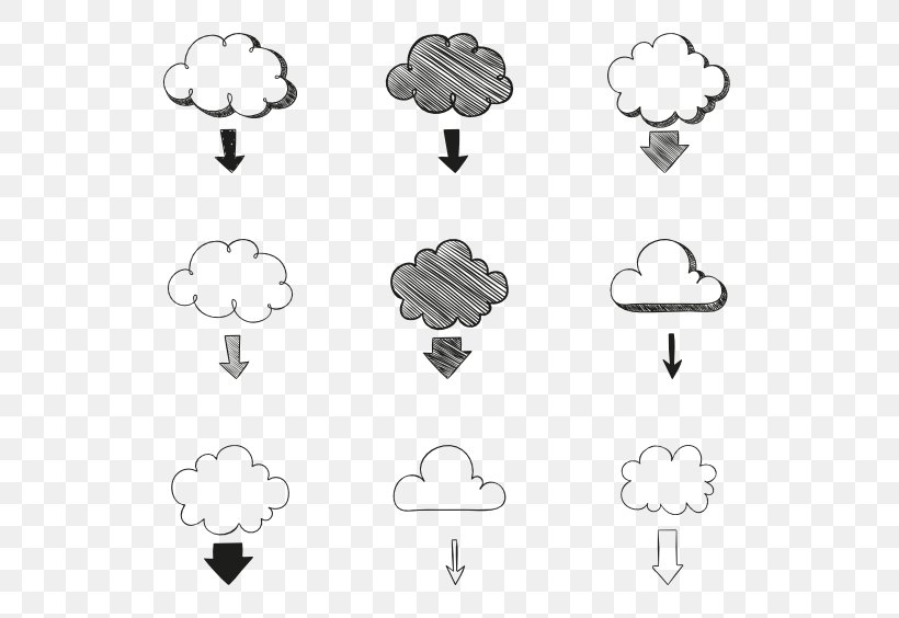 Cloud Computing, PNG, 600x564px, Cloud Computing, Area, Auto Part, Black And White, Body Jewelry Download Free