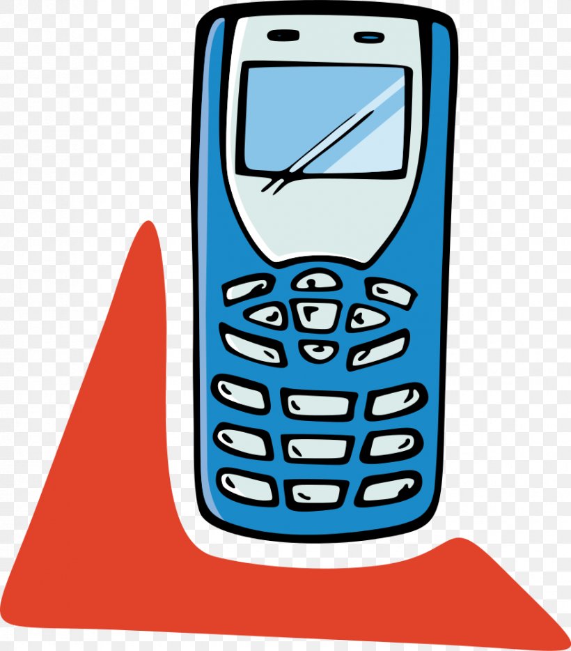 Feature Phone Mobile Phones Vector Graphics Image Drawing, PNG, 877x999px, Feature Phone, Area, Calculator, Cellular Network, Communication Download Free