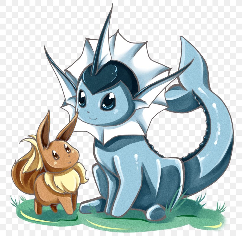 Mammal Vaporeon Eevee Flareon, PNG, 800x800px, Mammal, Cartoon, Dragon, Eevee, Evolutionary Line Of Eevee Download Free