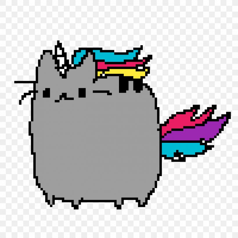Pusheen Nyan Cat GIF Drawing, PNG, 1400x1400px, Pusheen, Area, Art, Cat, Deviantart Download Free