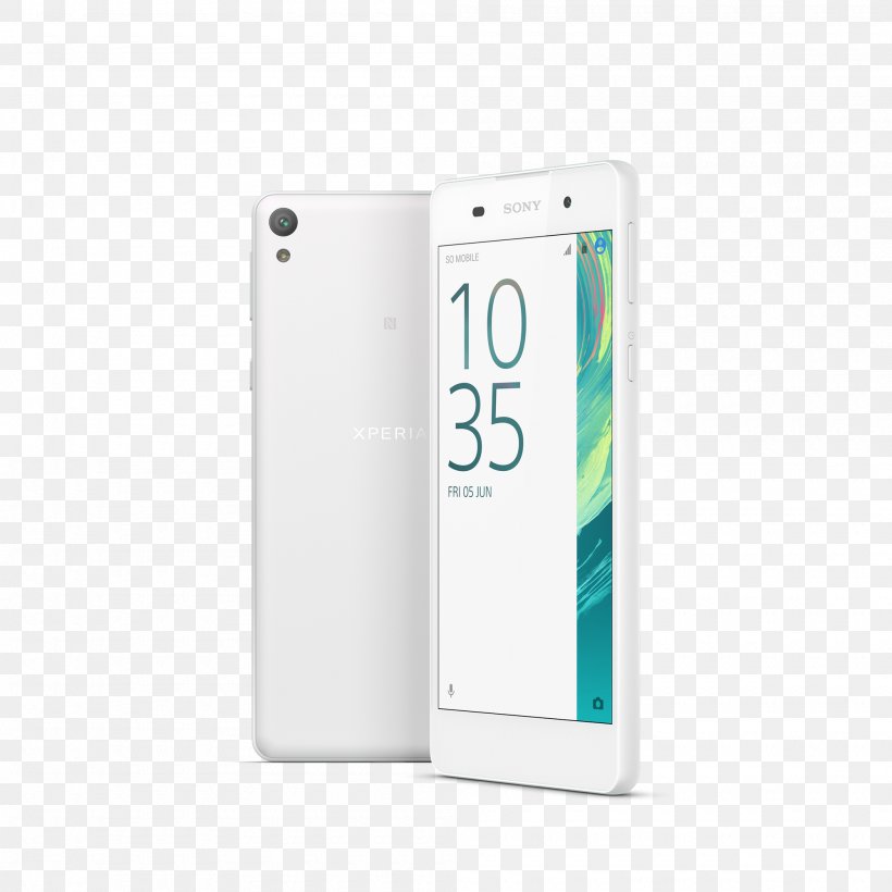 Smartphone Sony Xperia XA White Sony Xperia E5 White Feature Phone, PNG, 2000x2000px, Smartphone, Android, Android Marshmallow, Brand, Communication Device Download Free