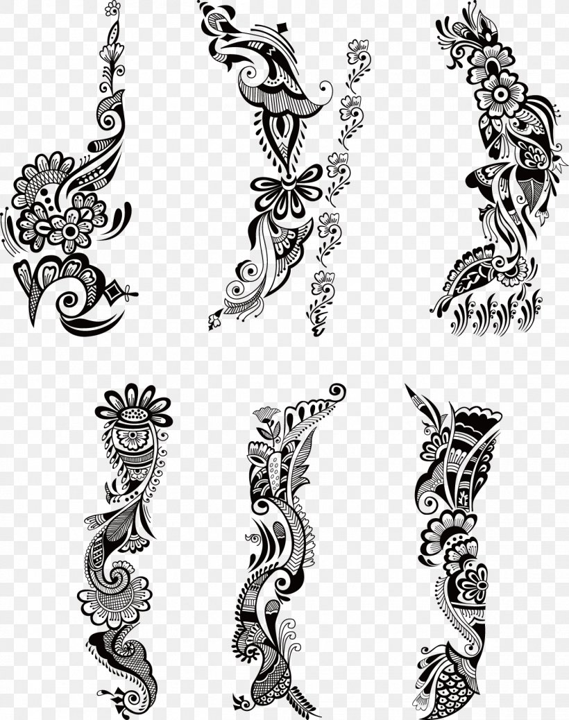 Tattoo Mehndi Henna, PNG, 1315x1666px, Tattoo, Arm, Art, Black And White, Body Art Download Free