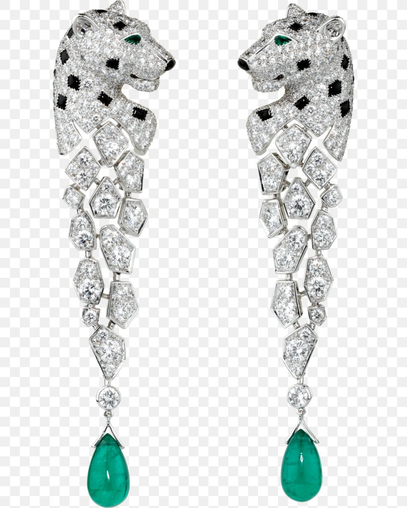 Earring Cartier Jewellery Emerald Gold, PNG, 608x1024px, Earring, Body Jewelry, Bracelet, Carat, Cartier Download Free